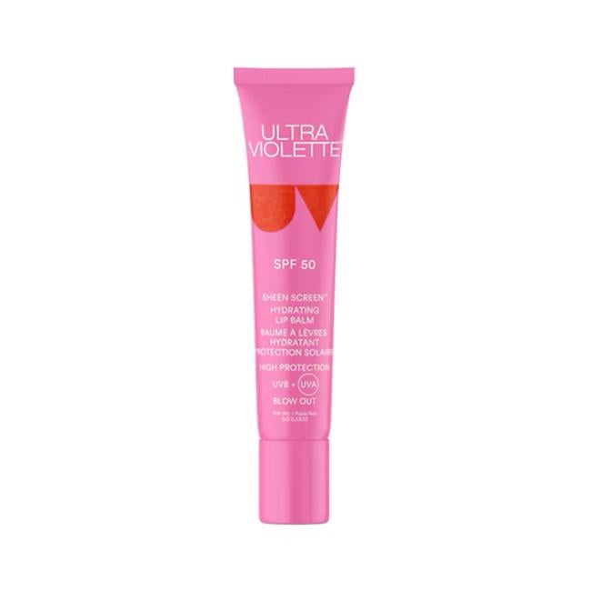 Ballets de labios con Ultra -Purple SPF50.